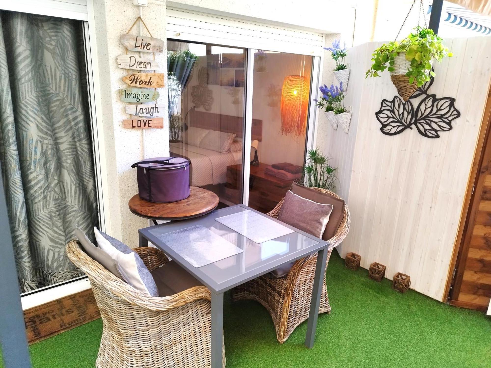 Apartment Big Privat Terrace Calafell Beach Free Parking Buitenkant foto